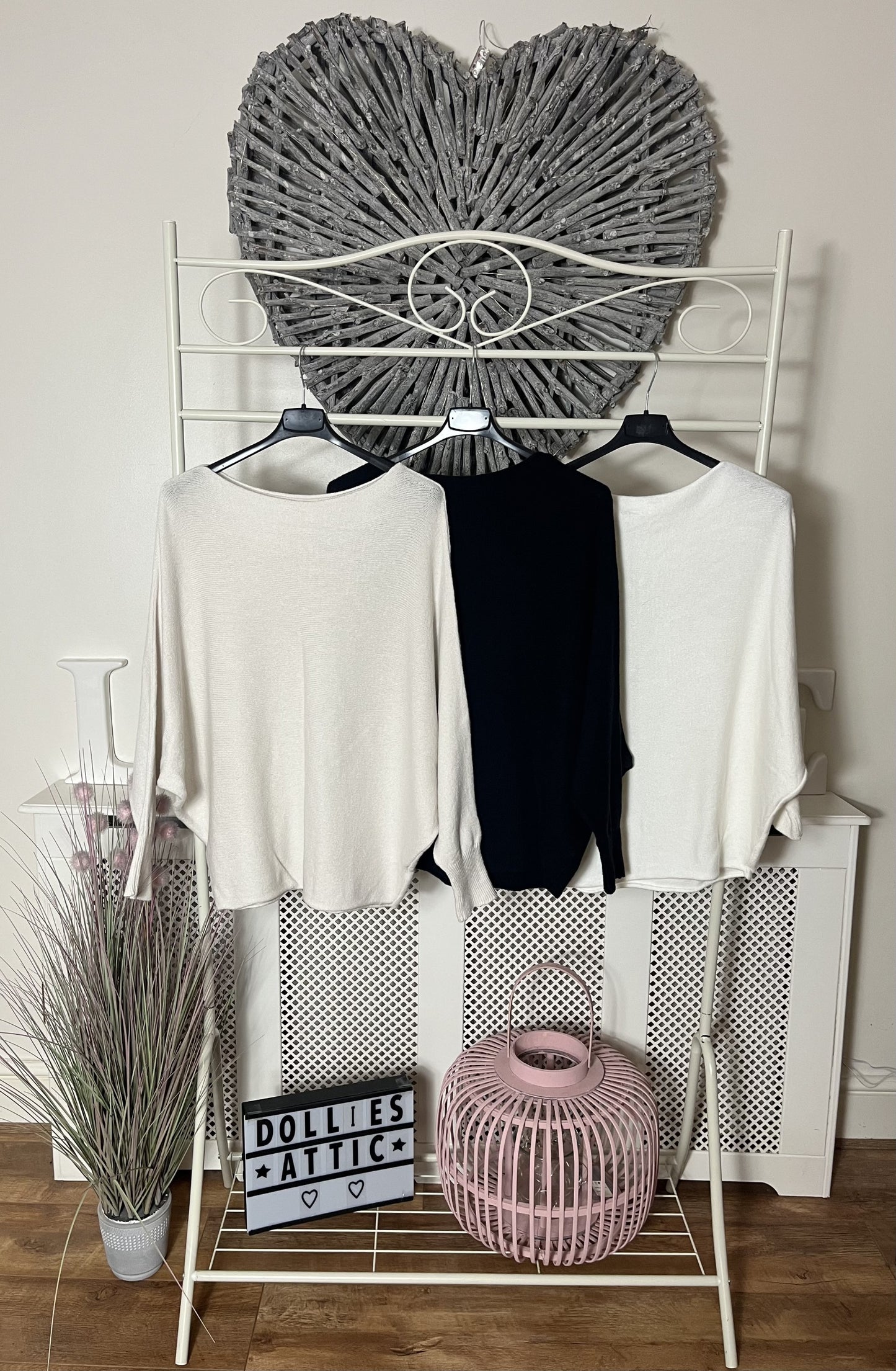 Batwing jumper-Black