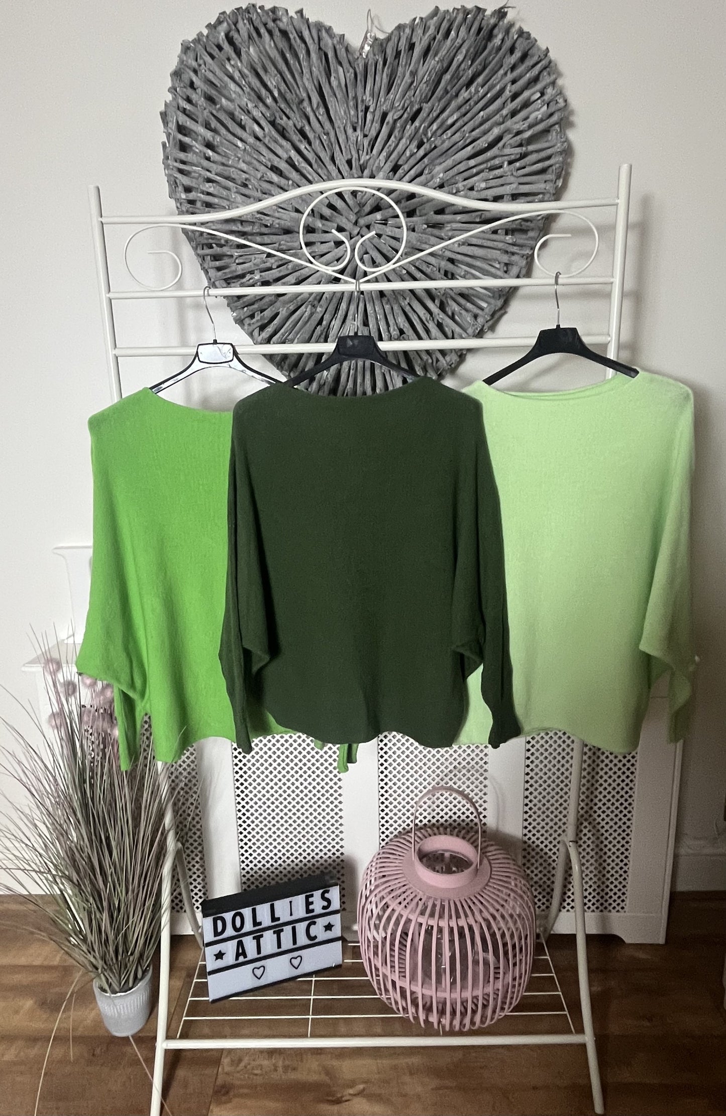Batwing jumper-Dark oliver